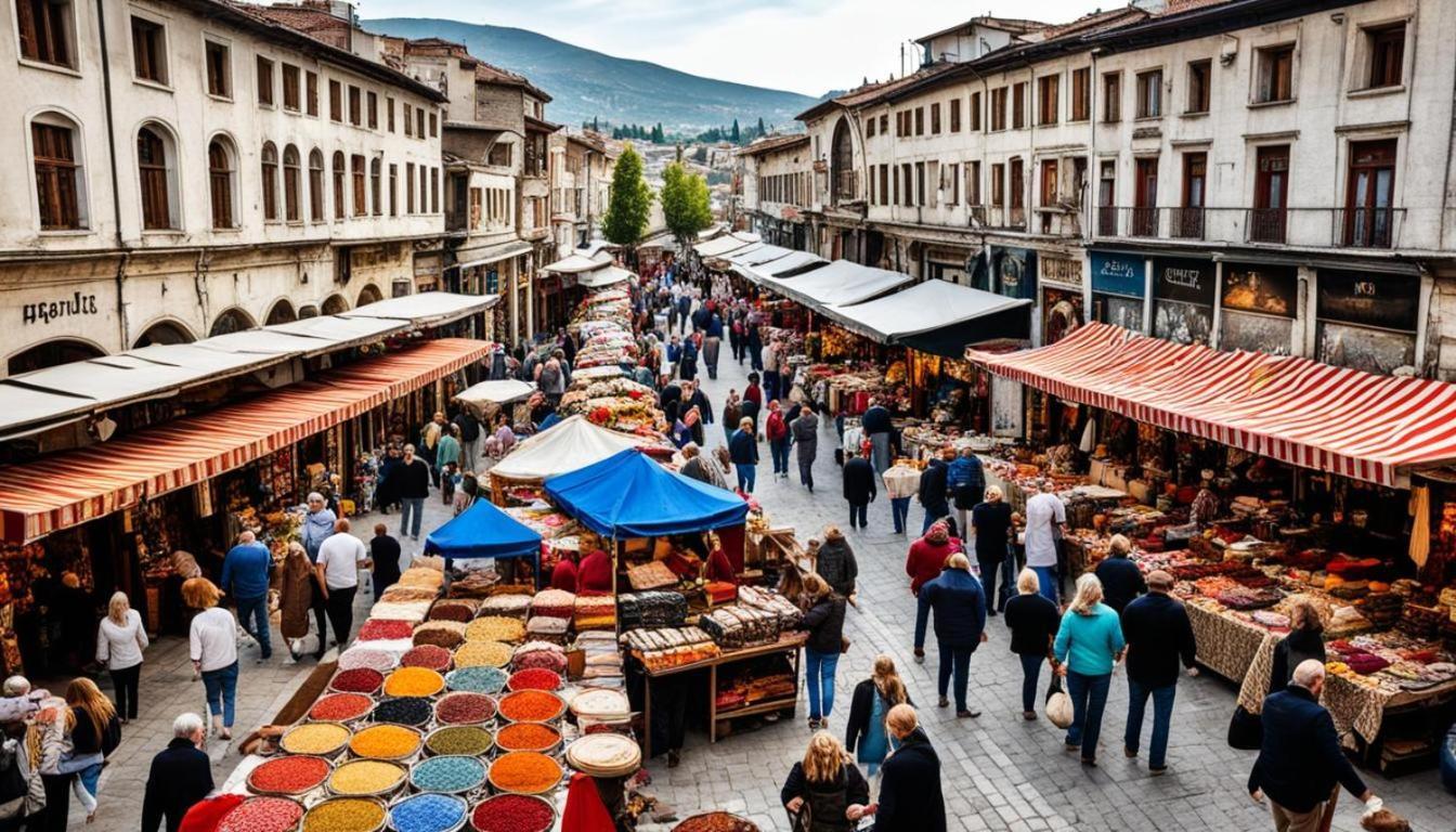 Hotel Room City Square With Great View No Parking Skopje Exterior photo